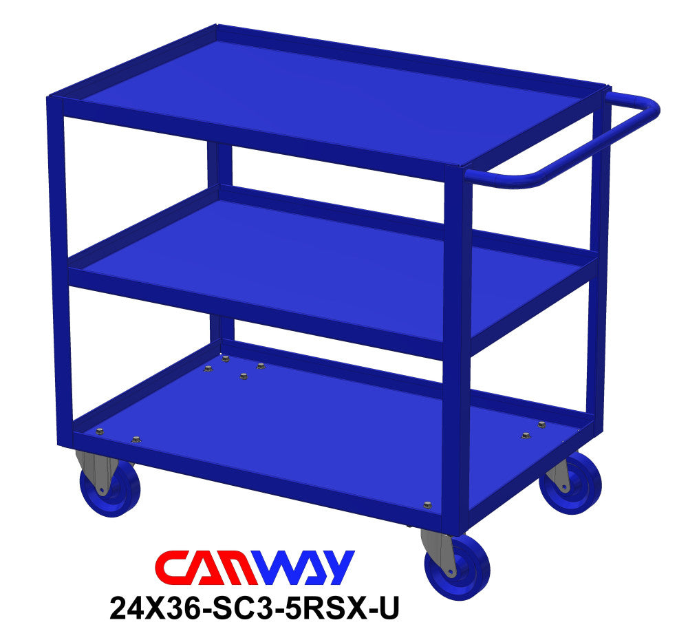 Service Cart Three Shelf