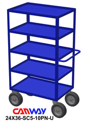 Service cart Five Shelf