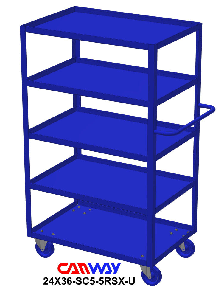 Service Cart Five Shelf