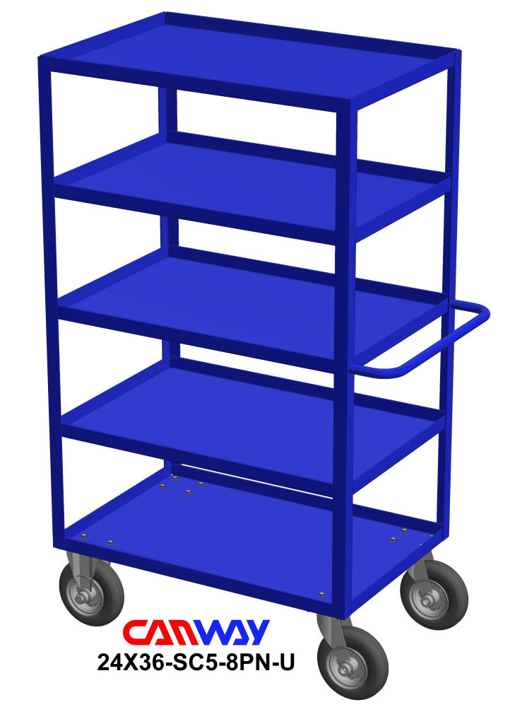 Service Cart Five Shelf