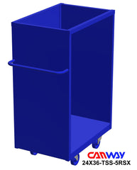 Three Sided Steel Box Cart