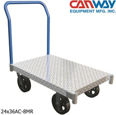 Aluminum Checkerplate Deck Platform Truck