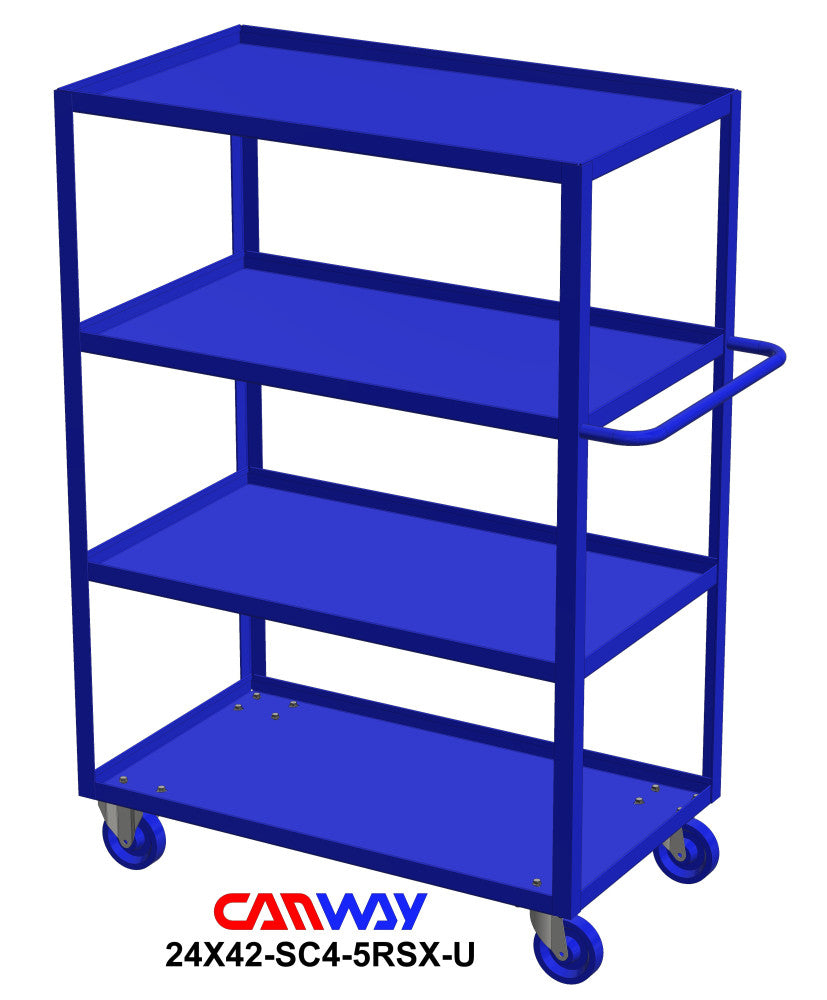 Service Cart Four Shelf