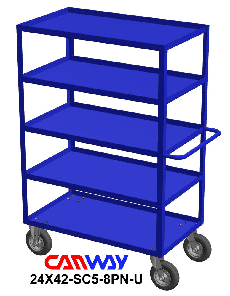Service Cart Five Shelf