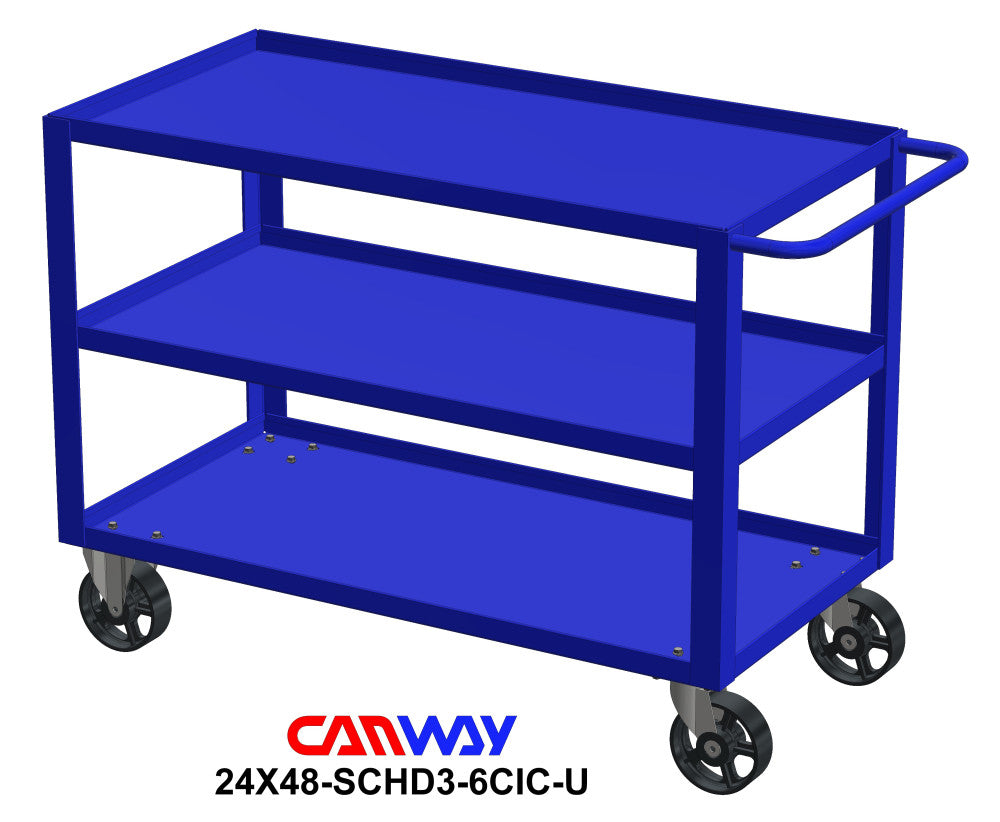 Service Cart Extra Heavy Duty Three Shelf