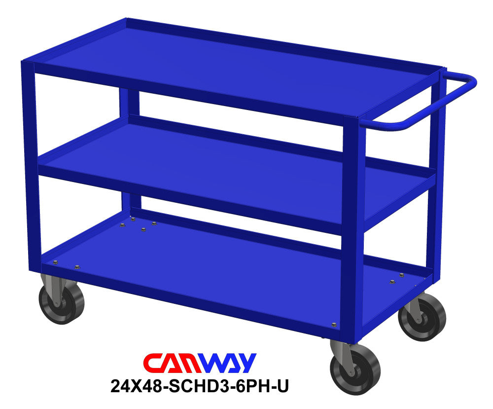 Service Cart Extra Heavy Duty Three Shelf