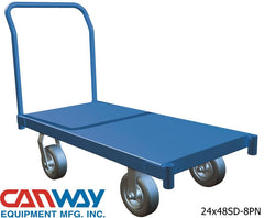Heavy Duty Cushion Ride Steel Deck Platform Truck 15