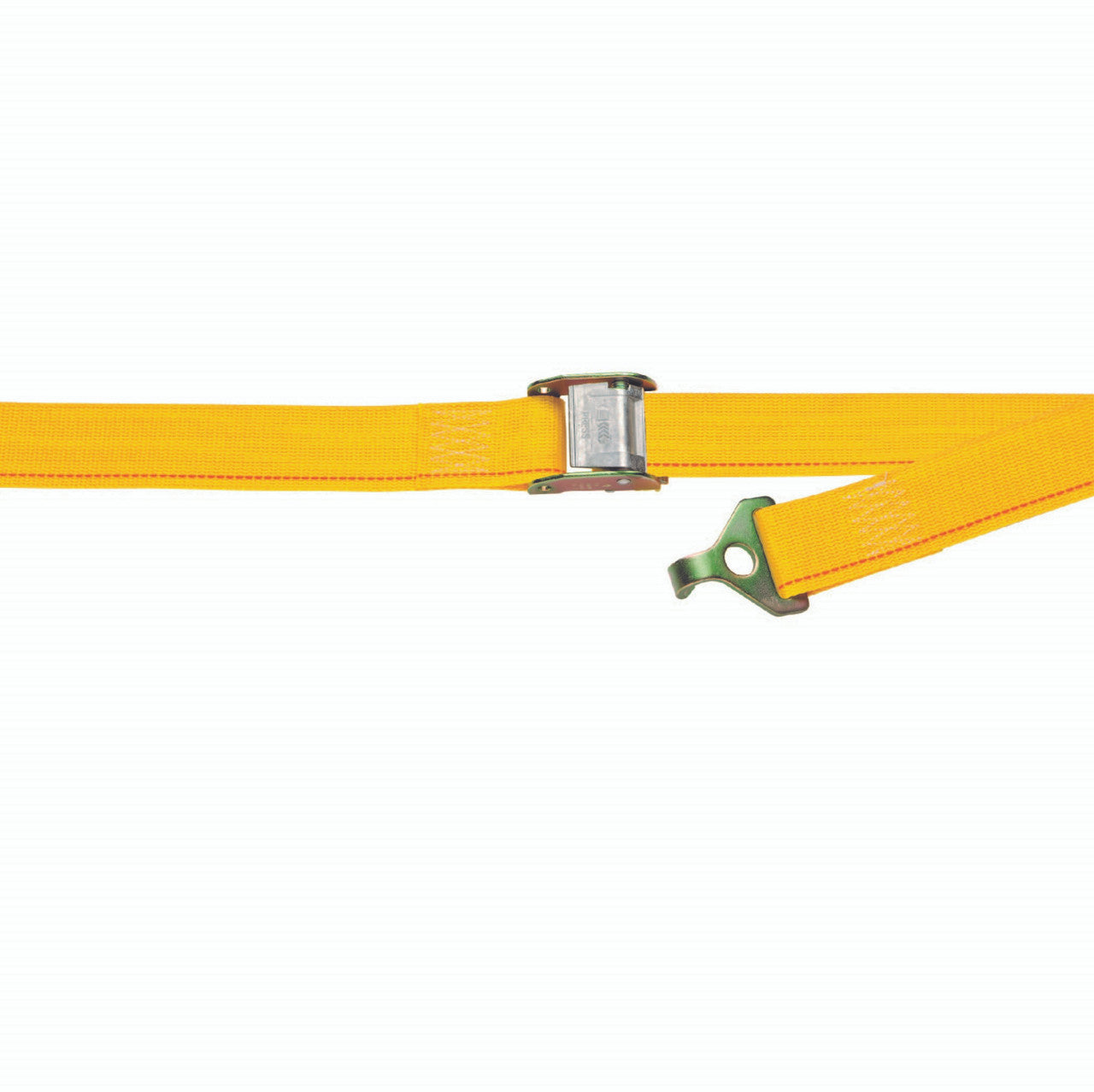 Kinedyne 2" by 12' Plate Trailer Hook Logistic Cam Buckle Strap by Kinedyne, trailer logistic strap with cam buckle and plate hooks