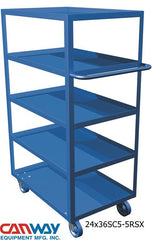 Service Cart Five Shelf