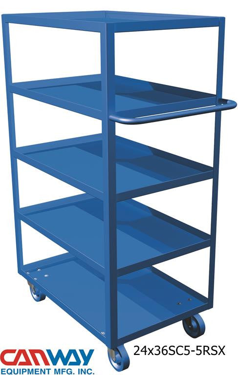 Service Cart Five Shelf