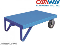 Wood Deck Semi Live Skid Platform Truck