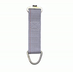 Kinedyne 6" Series F 3/4" Hole Rope Tie-Off by Kinedyne showing D-ring, 6-inch webbing, and Series F butterfly fitting
