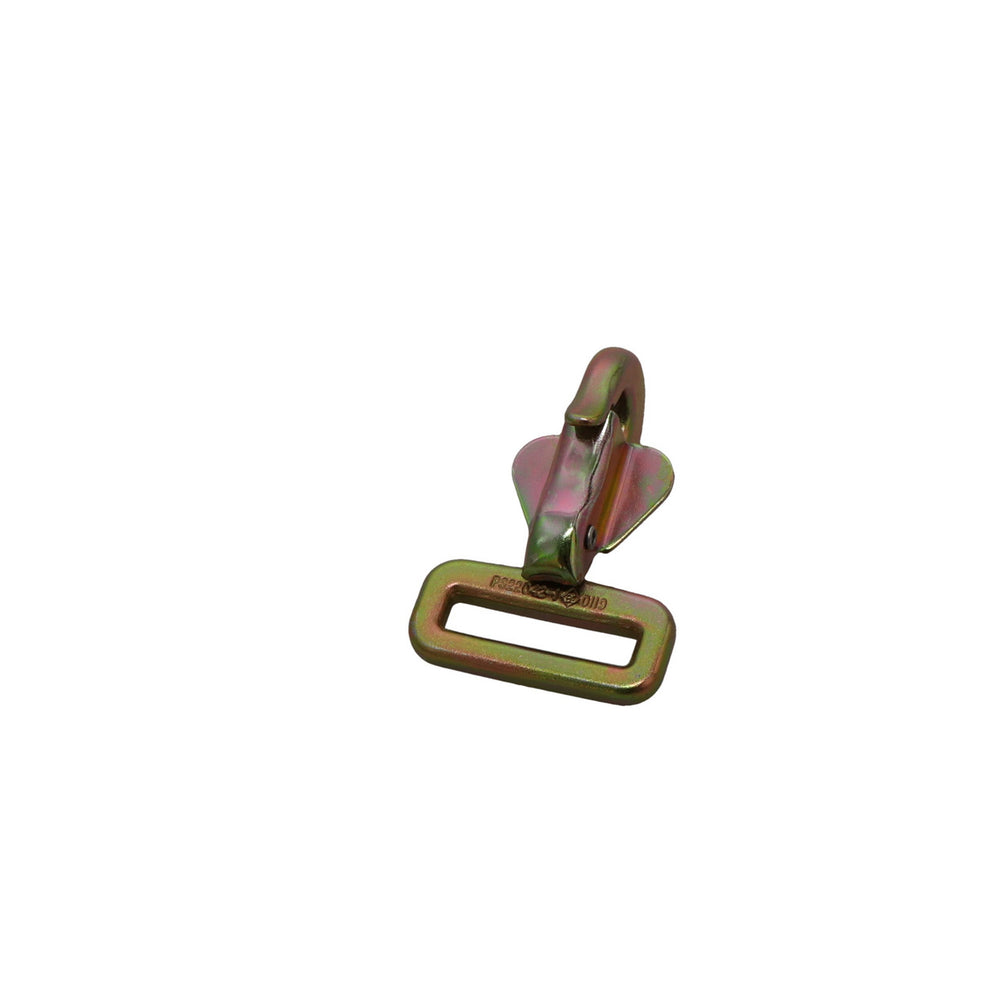 Kinedyne 1 3/4" Forged Snap Hook w/ PIA Number PS22042-1 showing forged zinc-plated carbon steel construction by Kinedyne