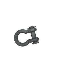 Kinedyne 1/2" Transport Grade 70 Anchor Shackle w/ Clevis Round Pin by Kinedyne, forged carbon steel, galvanized finish