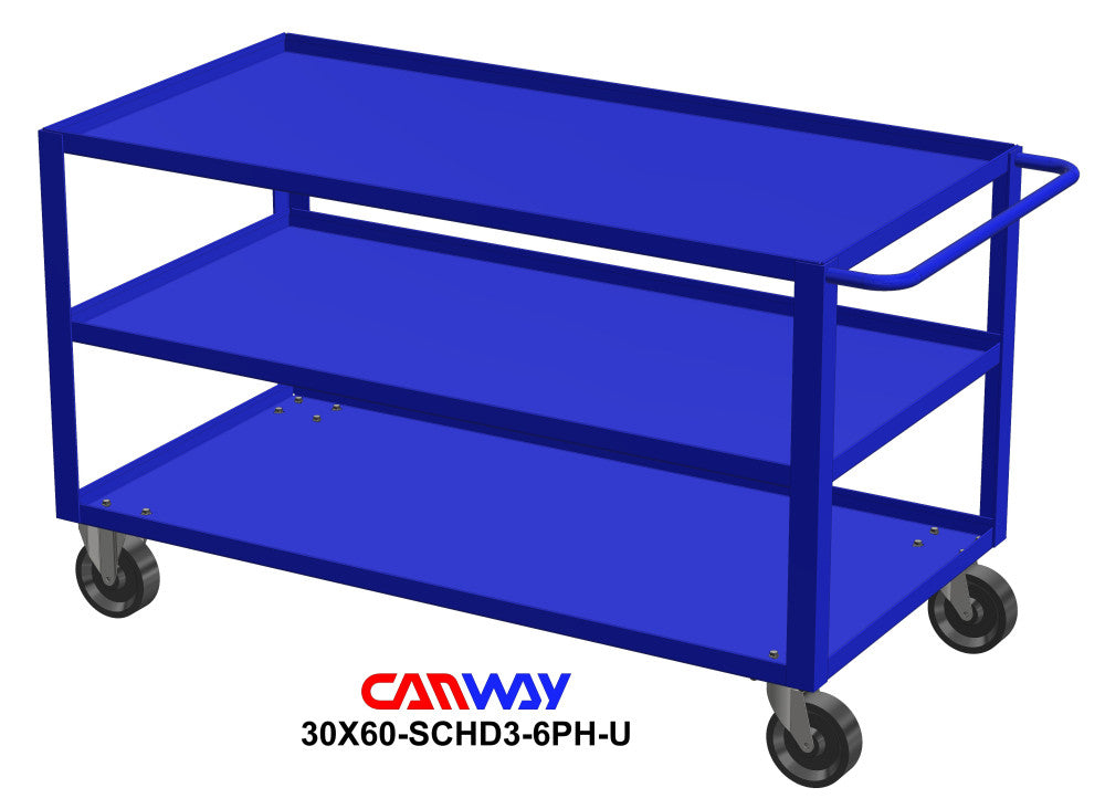 Service Cart Extra Heavy Duty Three Shelf