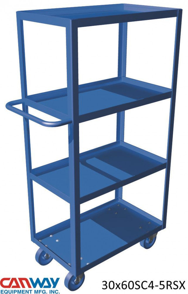 Service Cart Four Shelf