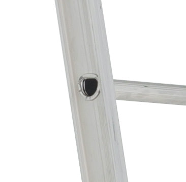 FEATHERLITE 3108D 8′ EXTRA-HEAVY DUTY ALUMINUM SINGLE-SECTION