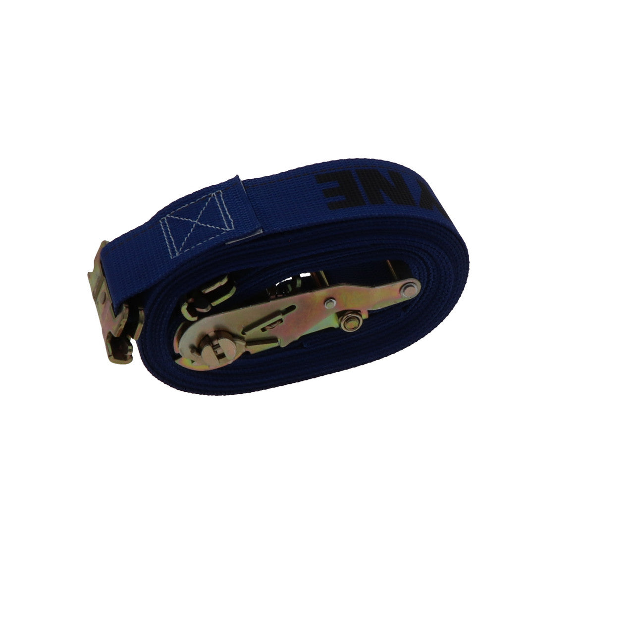 Kinedyne 2" by 20' Spring Loaded Logistic Ratchet Strap by Kinedyne for industrial load securement and trailer logistics