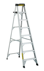 FEATHERLITE 3408 8′ EXTRA-HEAVY DUTY ALUMINUM STEPLADDER