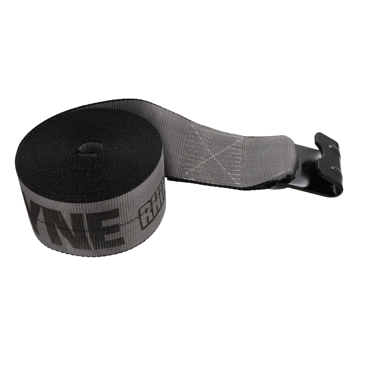 Kinedyne 4" by 27' Rhino MAX Delta Ring Winch Strap by Kinedyne, heavy-duty polyester webbing with delta ring