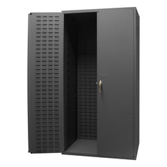 Grey 36"x24"x72" Heavy Duty Steel Storage Cabinet - 3501-BDLP-95