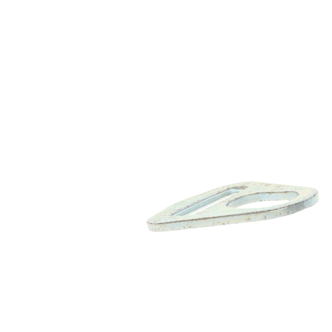 Kinedyne 2" Flat Delta Ring FE7936-1 zinc-plated heat-treated carbon steel end fitting for 2-inch webbing