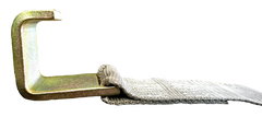 Kinedyne Roll Off Container 3" x 5' Winch Strap with high-strength webbing and sturdy hook for secure container transport