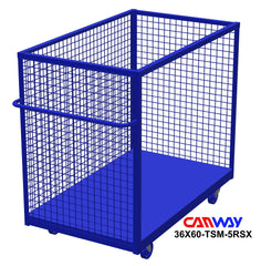 Three Sided Mesh Box Cart