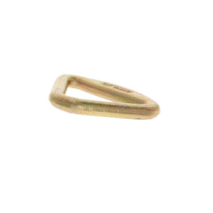 Kinedyne 4" Delta Ring heat-treated carbon steel end fitting for 4-inch webbing, Kinedyne vendor