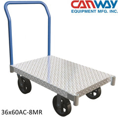 Aluminum Checkerplate Deck Platform Truck