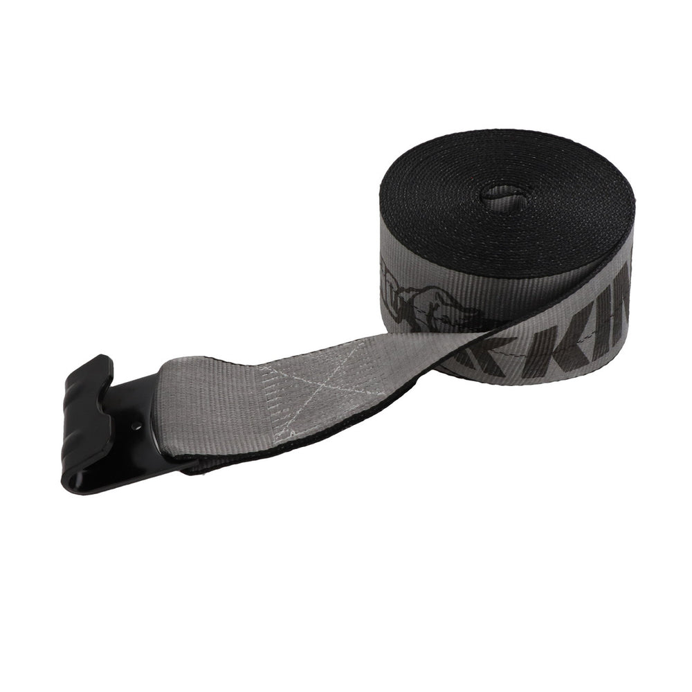 Kinedyne 4" by 30' Rhino MAX Delta Ring Winch Strap by Kinedyne, heavy-duty polyester webbing with 1026 Delta Ring end fitting