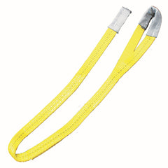 Kinedyne 1 inch by 4 foot Type 4 Twisted Eye to Eye Lifting Sling used for industrial lifting and rigging