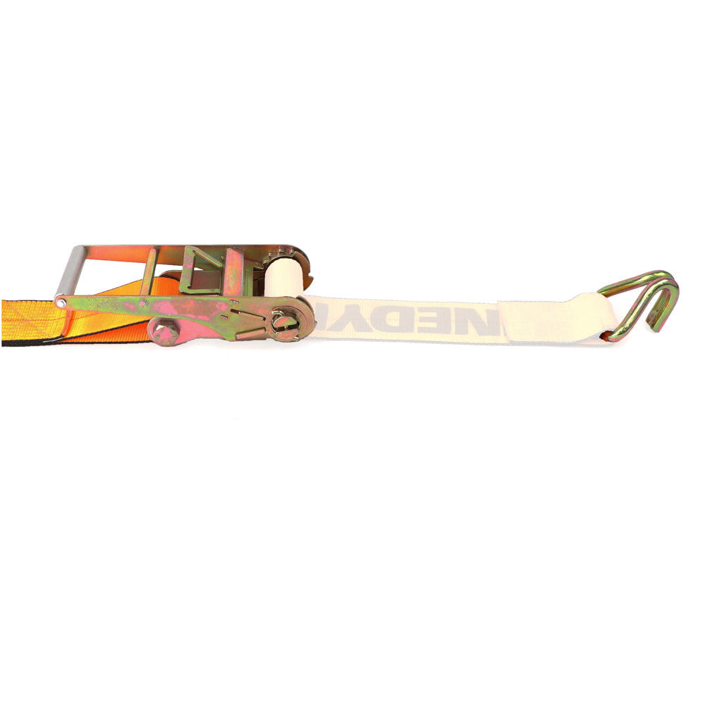 Kinedyne 4" Wire Hook Ratchet Strap Replacement Fixed End w/ Ratchet by Kinedyne for heavy-duty tie-downs and load securement
