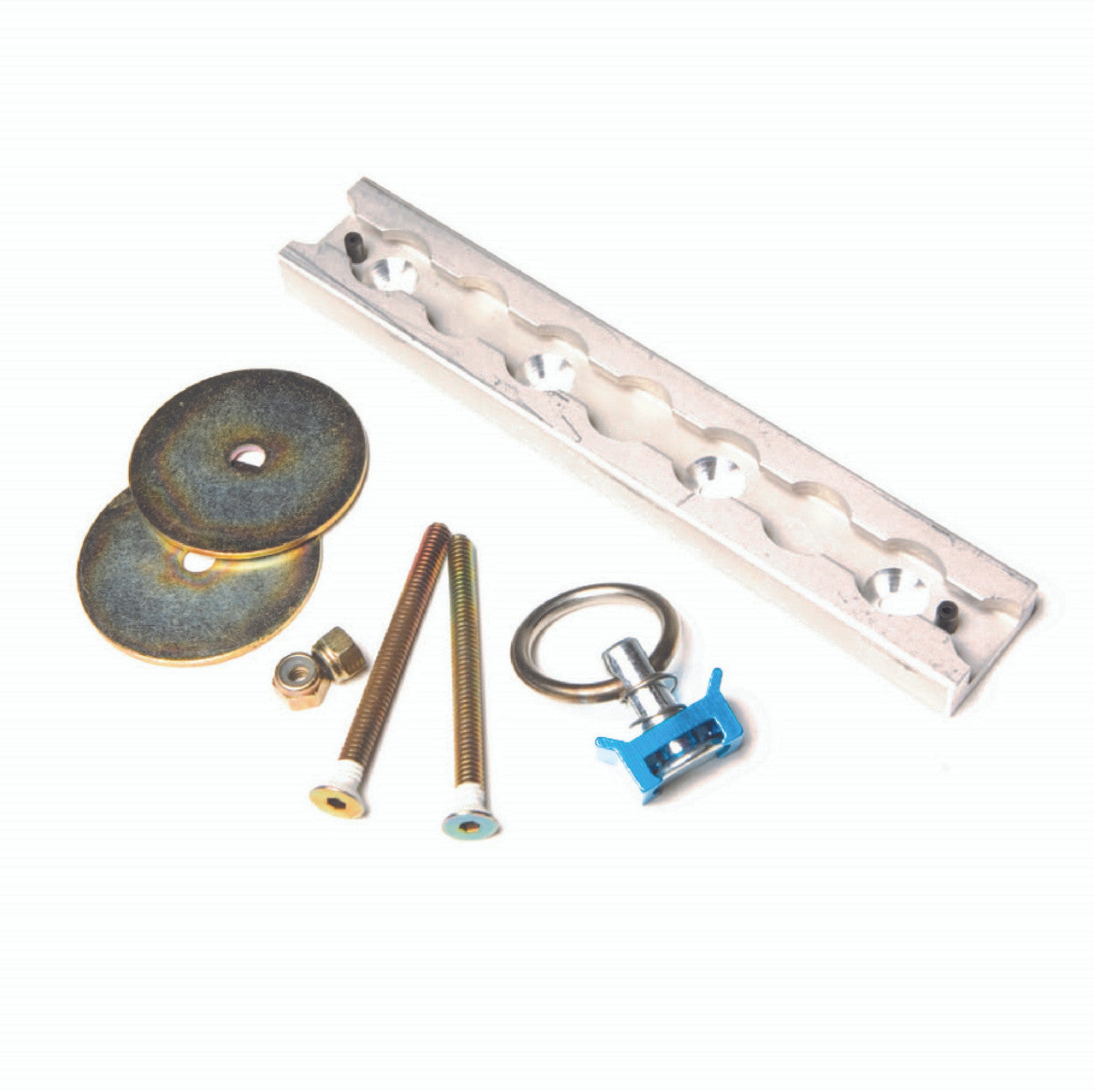 Kinedyne Recess Mount L Track Kit by Kinedyne, recessed aluminum L track with stud fitting and mounting hardware for trailers
