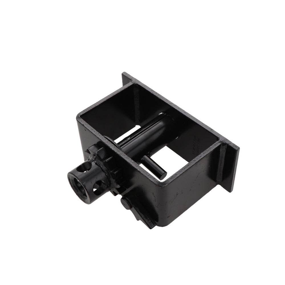 Kinedyne End Box Cable Weld-On Winch mounted for trailer end use, industrial-grade winch by Kinedyne