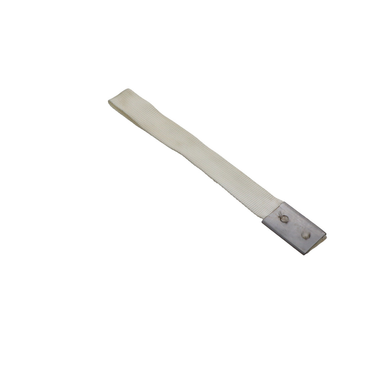 Kinedyne 12" Door Pull w/ Steel Mount Plate by Kinedyne showing webbing and galvanized steel mount plate