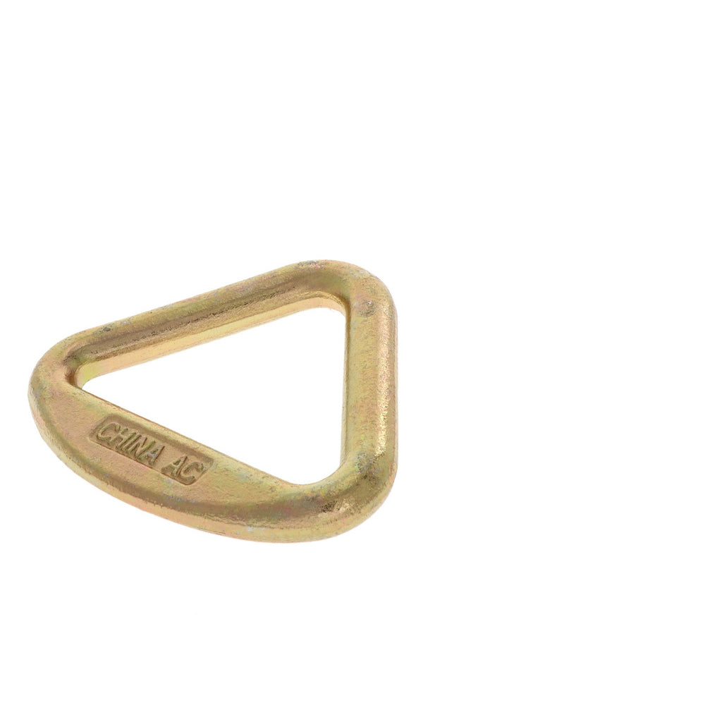 Kinedyne 4" Delta Ring heat-treated carbon steel end fitting for 4-inch webbing, Kinedyne vendor