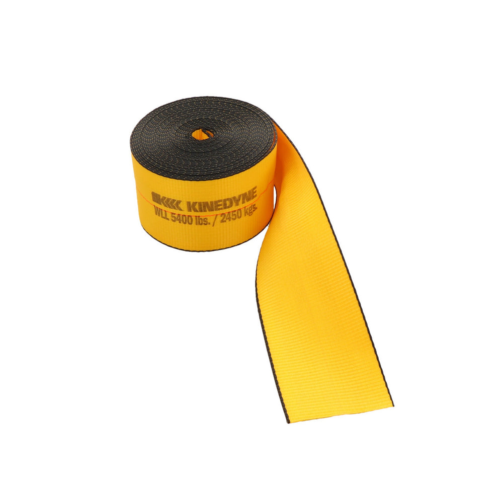 Kinedyne 4" by 30' Winch Strap for Winch-to-Winch Applications by Kinedyne, industrial polyester webbing