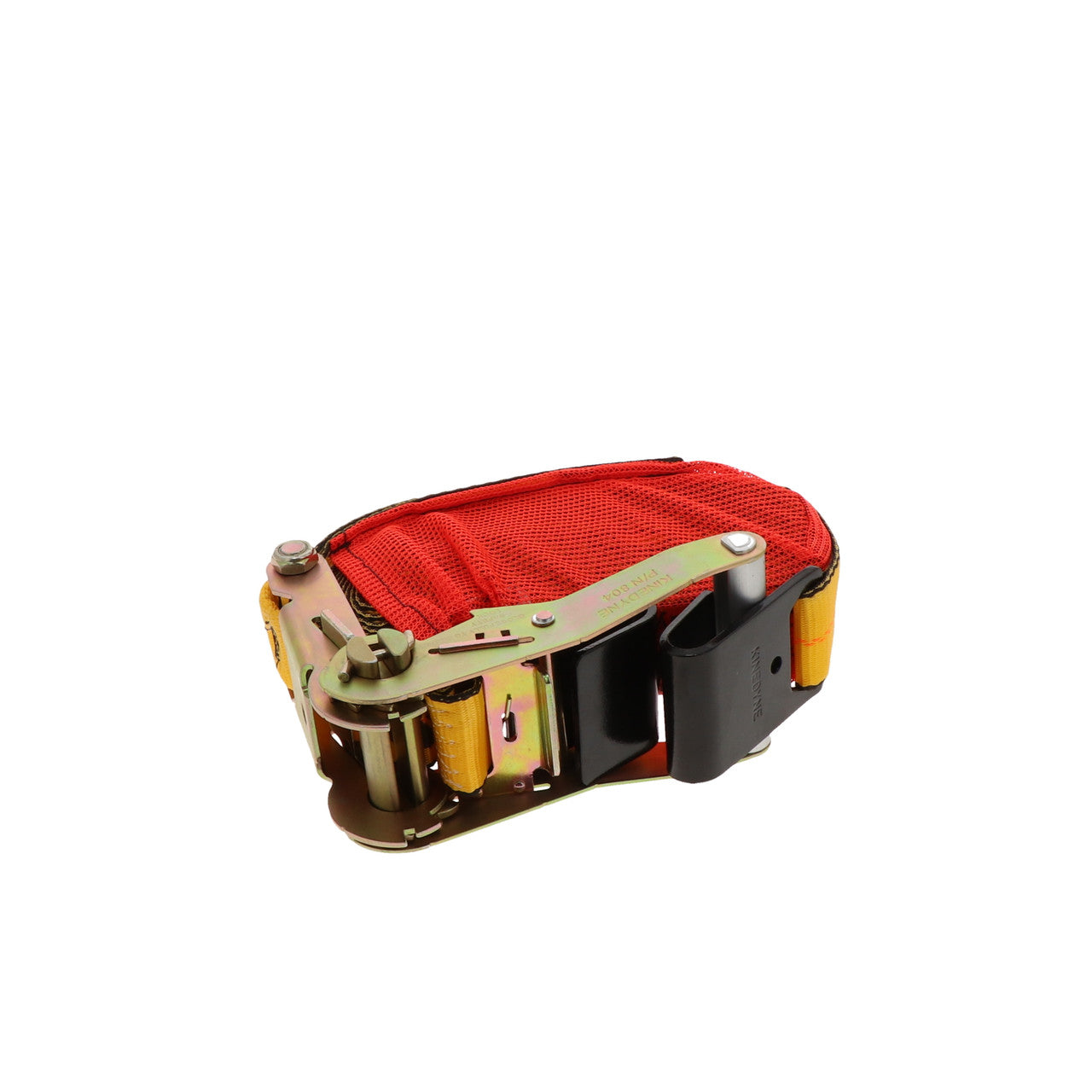 Kinedyne 2" by 30' Flat Hook Ratchet Strap w/ StrapPak by Kinedyne for load securement and webbing storage
