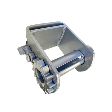 Kinedyne Storable Silver Powder Coated Sliding Double L Winch
