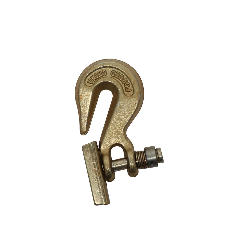 Kinedyne 5/16" Transport Grade 70 Clevis Grab Hook w/ Stopper by Kinedyne, forged alloy steel, 4,700 Lbs WLL