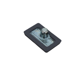 Kinedyne Replacement Weld-On Rubber Foot by Kinedyne, 4x4 replacement rubber foot for jack bars, non-slip non-scuff