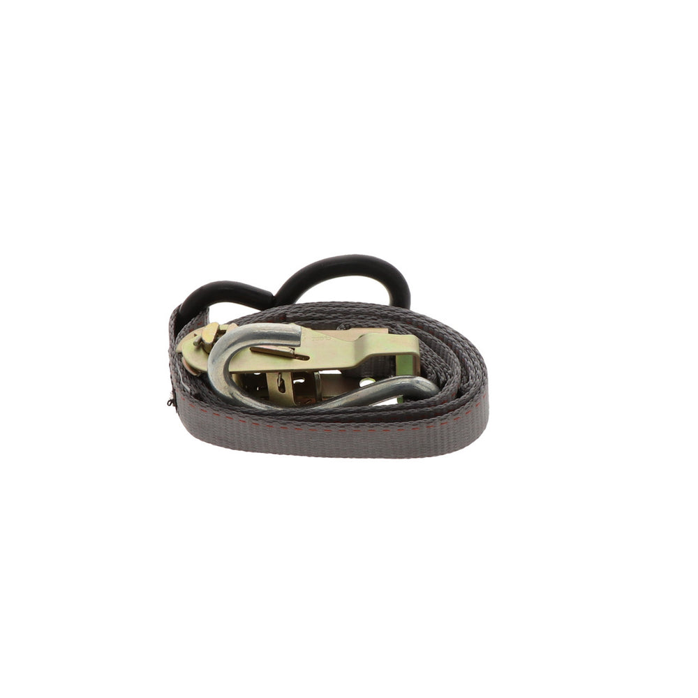 Kinedyne Pair of 1" by 5' S Hook Ratchet Straps by Kinedyne, industrial 1-inch x 5-foot ratchet tie-downs with S hooks