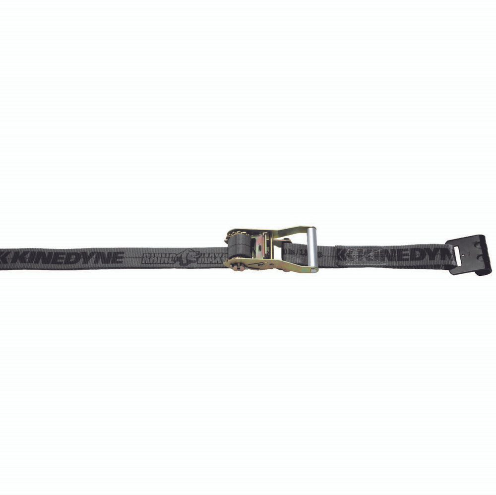 Kinedyne 2" by 30' Rhino MAX Flat Hook Ratchet Strap by Kinedyne, heavy-duty 2 inch x 30 ft cargo control strap