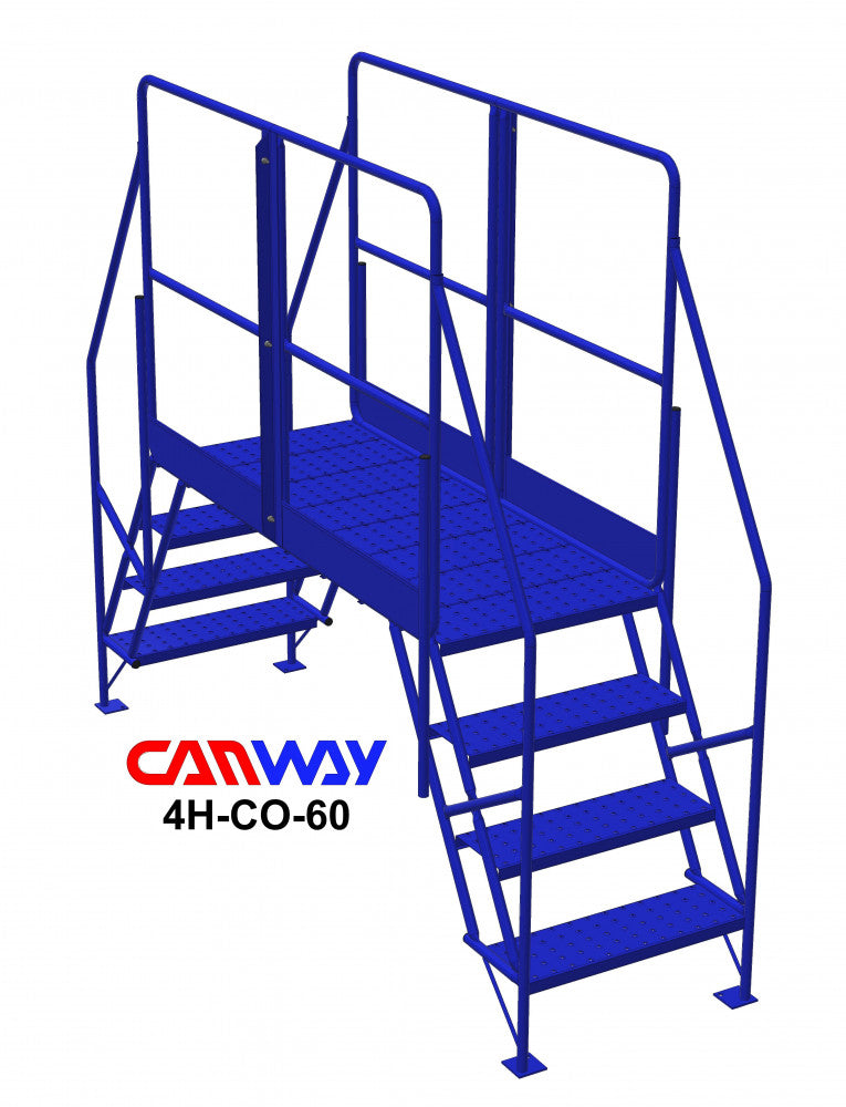 4 Step 60° Crossover Ladder