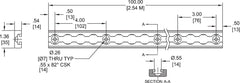 Kinedyne 100" Series L Medium-Duty Aluminum Track by Kinedyne for secure cargo tie-downs on trailers and vehicles