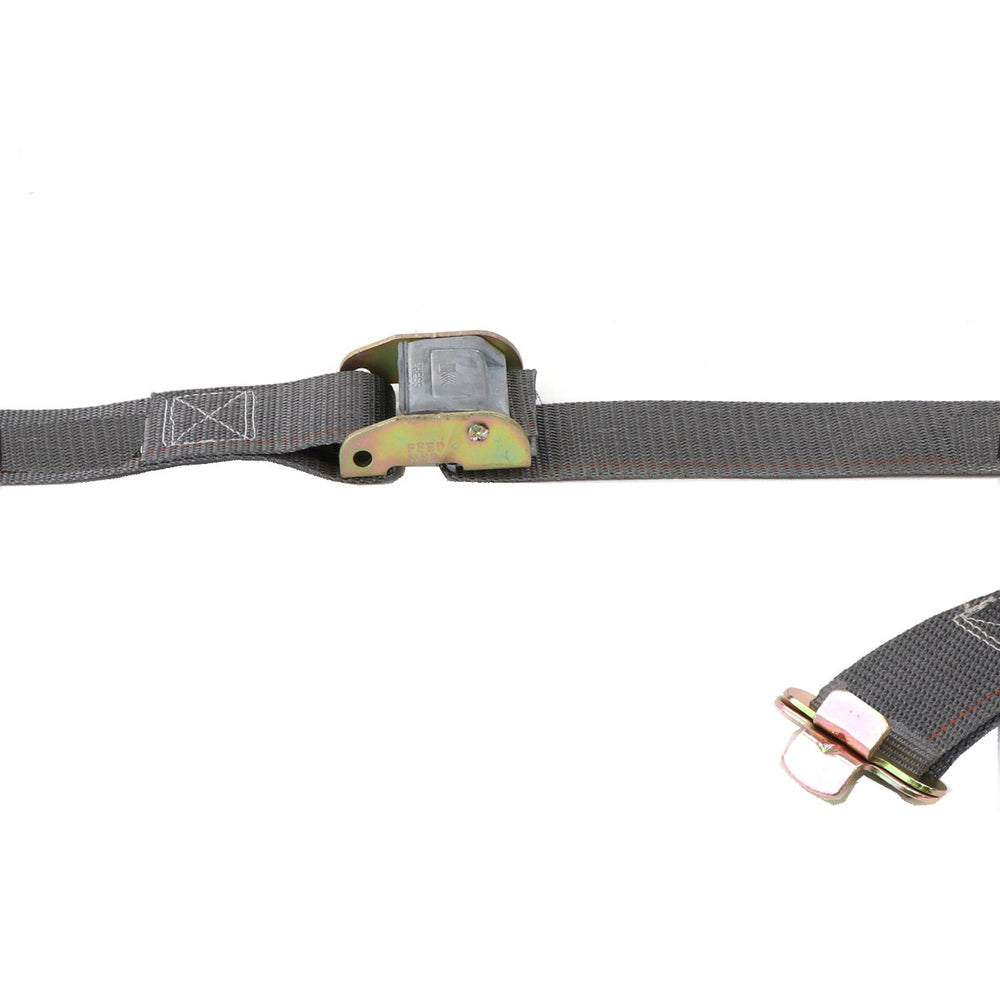 Kinedyne 1 3/4" by 16' Butterfly Logistic Cam Buckle Strap showing Kinedyne fittings and 1802G webbing