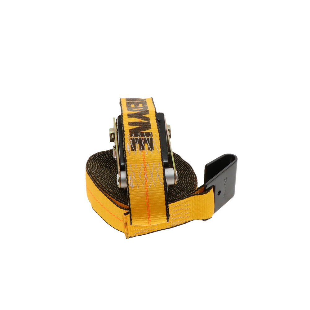 Kinedyne 2" by 27' Flat Hook Ratchet Strap - 532720, Kinedyne, heavy-duty 2-inch x 27-foot tie-down strap