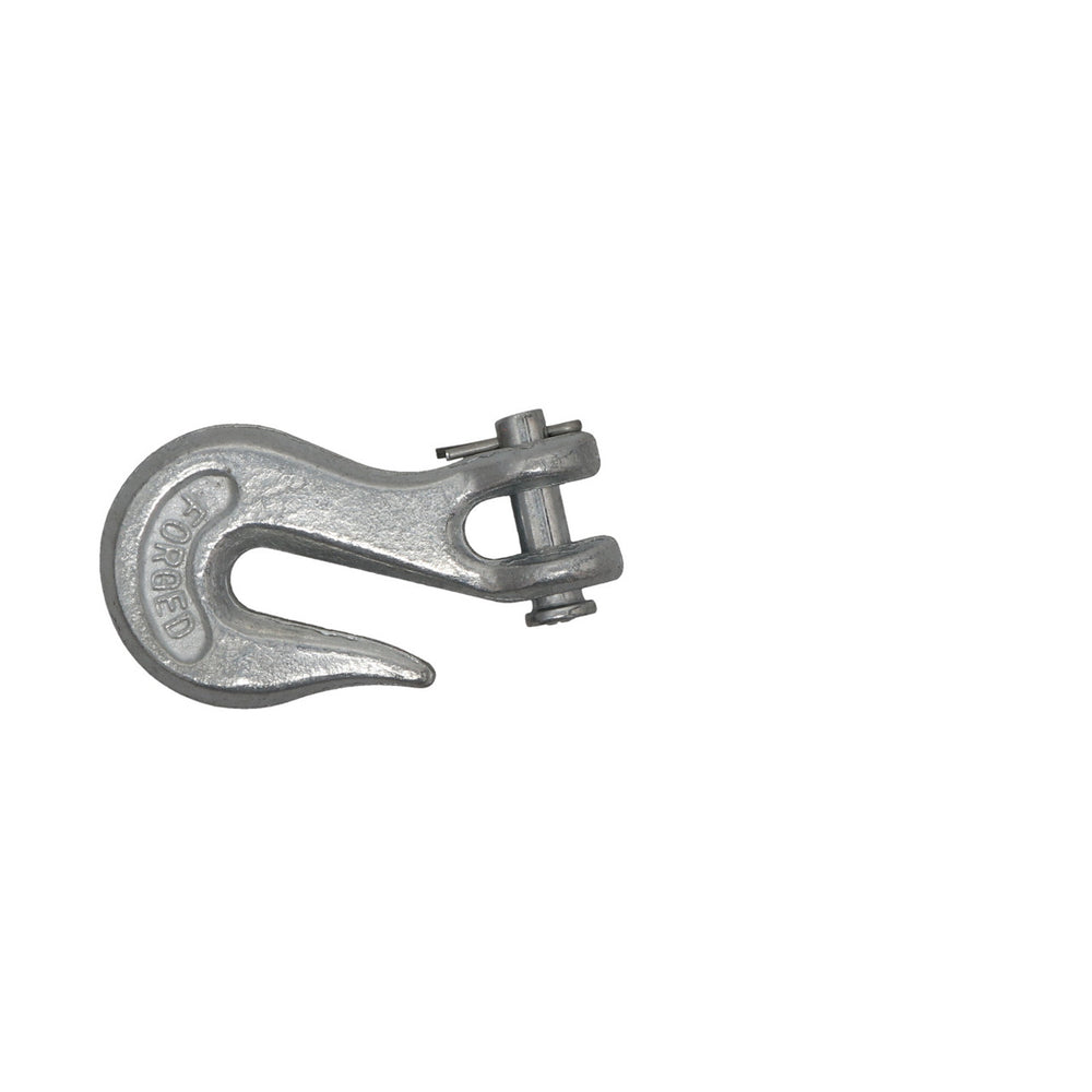 Kinedyne 5/16" High Test Grade 43 Clevis Grab Hook by Kinedyne, forged carbon steel clevis grab hook for cargo securement