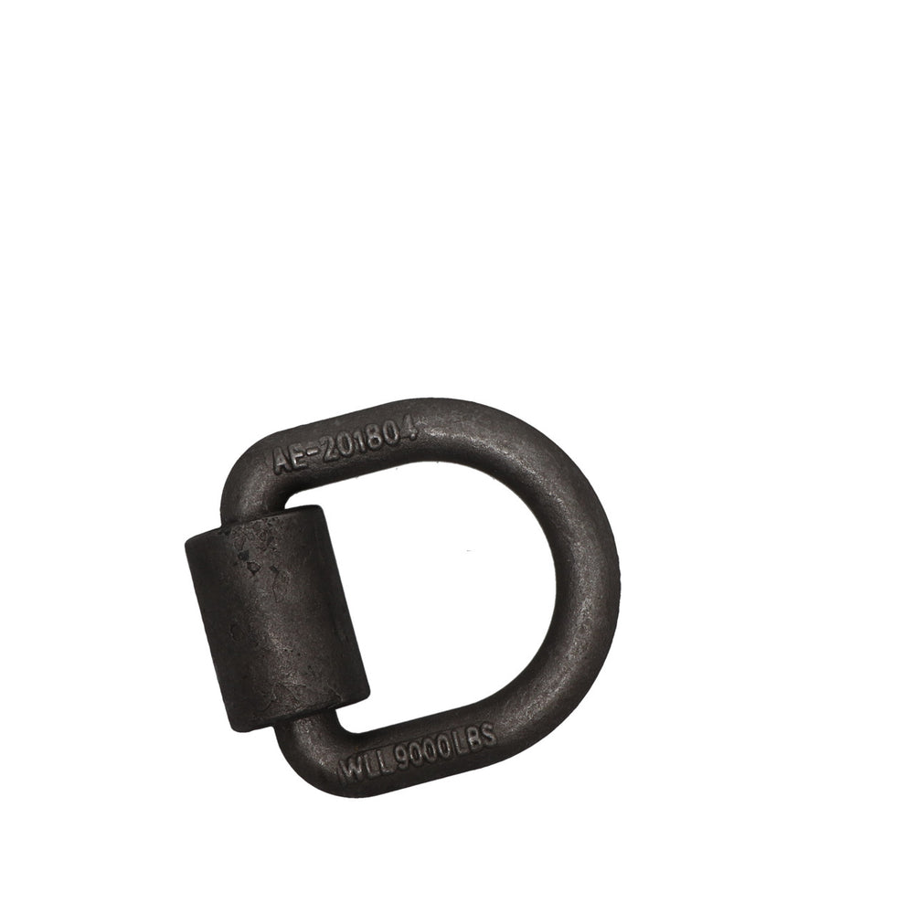 Kinedyne 3/4" Weld-On Heavy-Duty D-Ring Anchor by Kinedyne, forged steel weld-on anchor for trailer and load securement